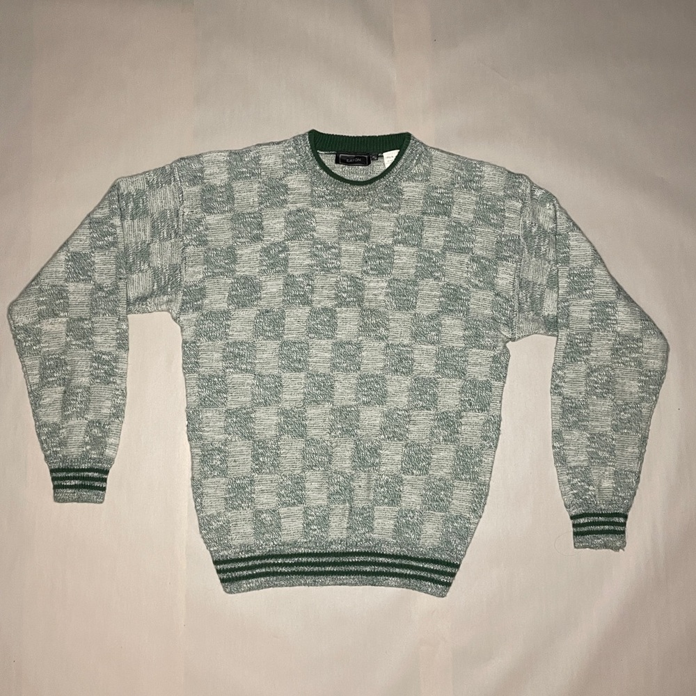 Vintage Grandpa Sweater - Eaton - Medium